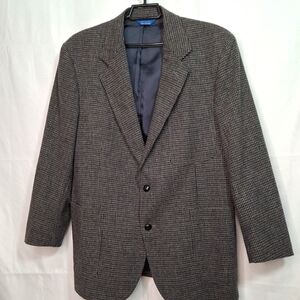 Vintage Pendleton  Mens Sz 42 Wool Sport Coat Suede Elbow